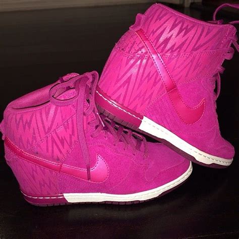 pink nike dunk sky hi print|nike dunk black and white.